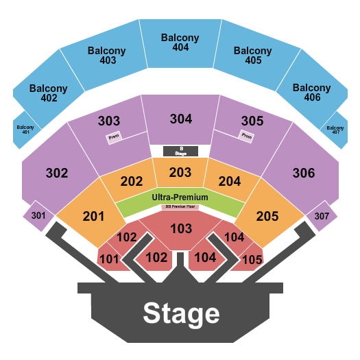 Dolby Live Motley Crue Seating Chart